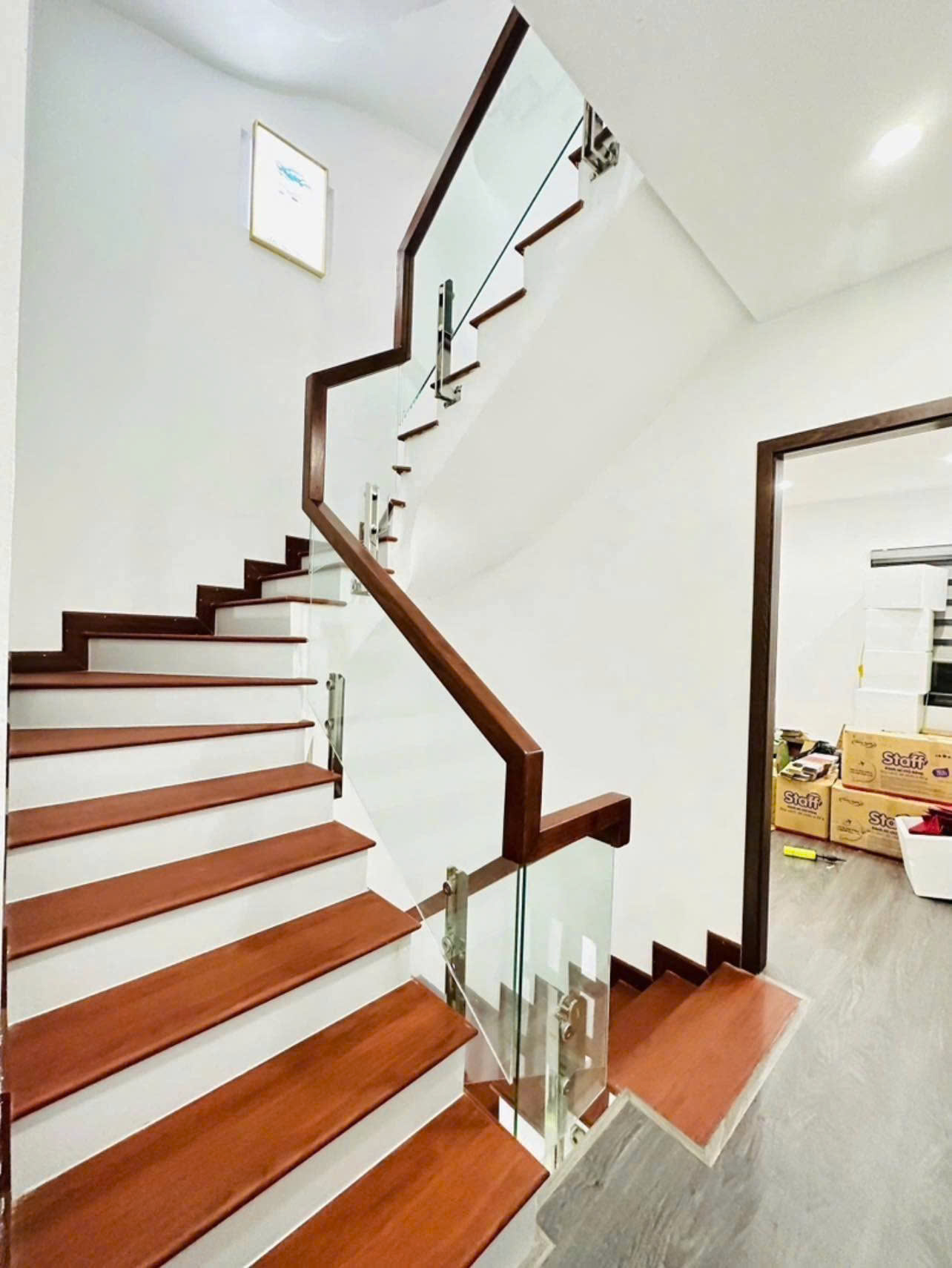 Cho thuê nhà nguyên căn ngõ 168 Kim Giang, 5 tầng x 38m2, 5 ngủ, 15 Triệu ở gia đình - Ảnh 2